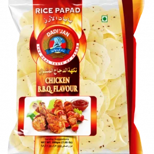 Rice Papad Chicken B.B.Q
